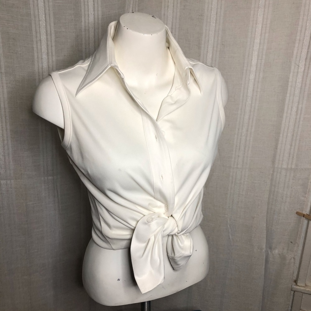 60s 70s Vintage Sears Dagger Collar Button Up